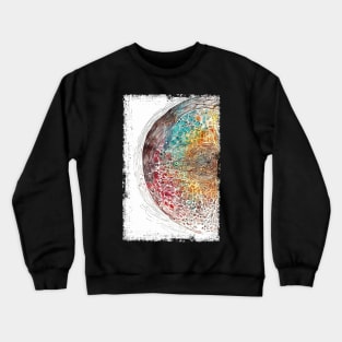 Abstract Hair Cell Art Crewneck Sweatshirt